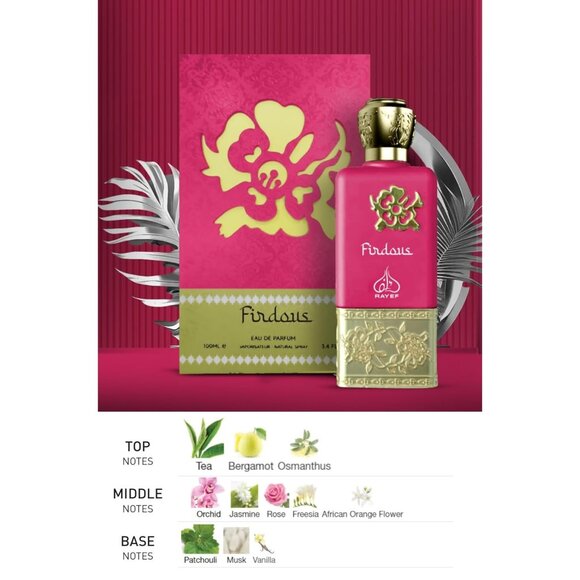 Firdous by RAYEF EDP Unisex 100ml - Picture 3 of 8